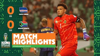 HIGHLIGHTS | Cape Verde 🆚 South Africa | #TotalEnergiesAFCON2023 - Quarter Finals screenshot 3