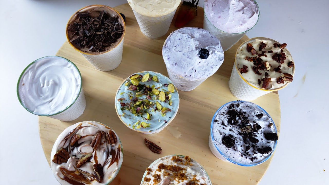 Easy homemade Ice Cream/ Only 2 Ingredients, No Ice Cream Machine