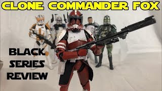 Star Wars Black Series Clone Commander Fox | Action Figure Review