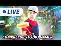 LIVE - COMPRANDO O ESTÚDIO GAMER NO HOUSE FLIPPER! [+10]