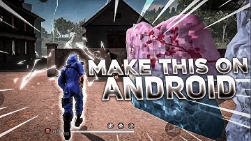 Make This Amazing Free Fire Montage Thumbnail | Free Fire montage thumbnail