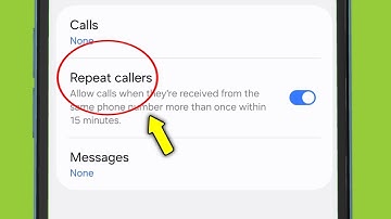 Repeat callers Setting | Samsung galaxy Phone