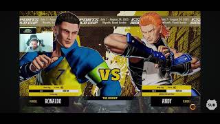 Lcode (Ronaldo) VS Punk (Andy) Fatal Fury: City Of The Wolves