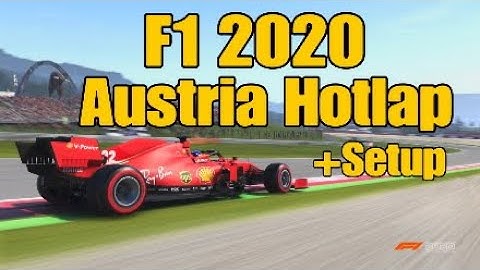 F1 2020 Austria Hotlap+Setup using a Controller | 1:03.946 |