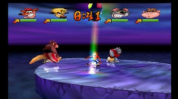 Crash Bash: Adventure Part 17: Tilt Panic (Gem & Crystal)