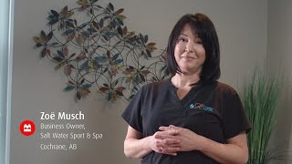 BMO Small Business Story - Zoë Musch, Salt Water Sport & Spa