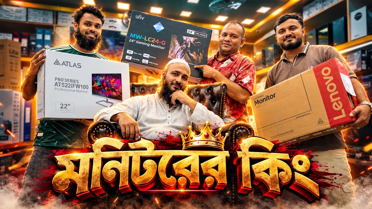 মনিটরের কিং🔥New Monitor Price in Bangladesh 2026 | Computer Monitor Price | New Monitor