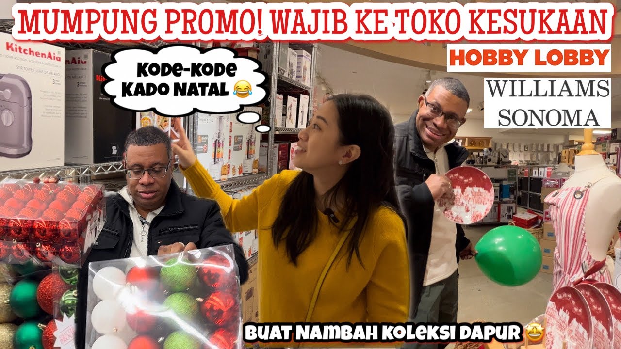 EDISI SHOPMAS NGINCAR DISKONAN DI TOKO KESUKAAN| NAMBAH KODE WISHLIST 😂 VLOGMAS 1