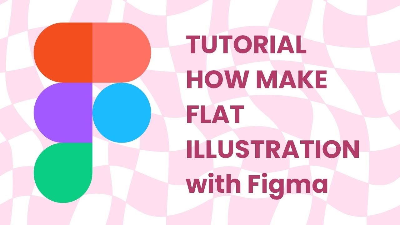 Tutorial how make flat design/Illustration with figma - YouTube