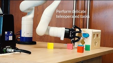Haption Virtuose 6D plug & play with Kinova Gen3 robotic arm