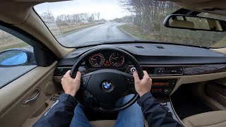 BMW E90 320D 120KW POV Drive 4K
