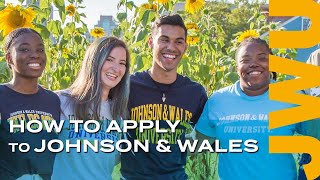 How to Apply to Johnson & Wales University