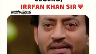 IRRFAN KHAN SIR's Best Dialogue || R.I.P || LEGEND || Missing you sir🥺 screenshot 5