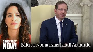 Palestinian Attorney Noura Erakat The U.s. Is Normalizing Apartheid By Hosting Israels President