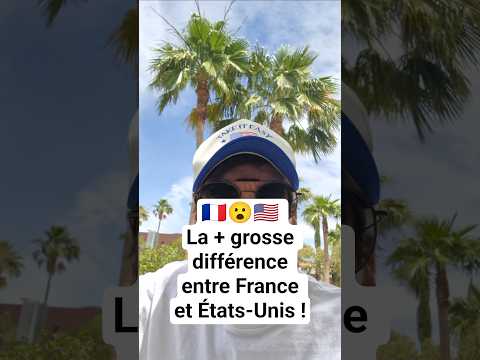 🇫🇷🇺🇸 La plus grosse différence entre la France et les États-Unis ! #vivreauxusa #lasvegas
