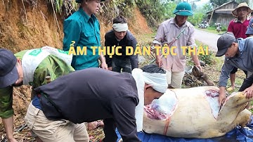 Tòng Chương TV | Ẩm Thực Dân Tộc Thái Đen Ở Sơn La Tây Bắc