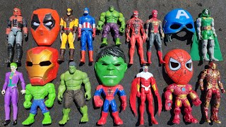 SUPERHERO AVENGERS, HULK VS SPIDER-MAN CARTOON, IRON MAN VS CAPTAIN AMERICA, X-MAN VS JOKER