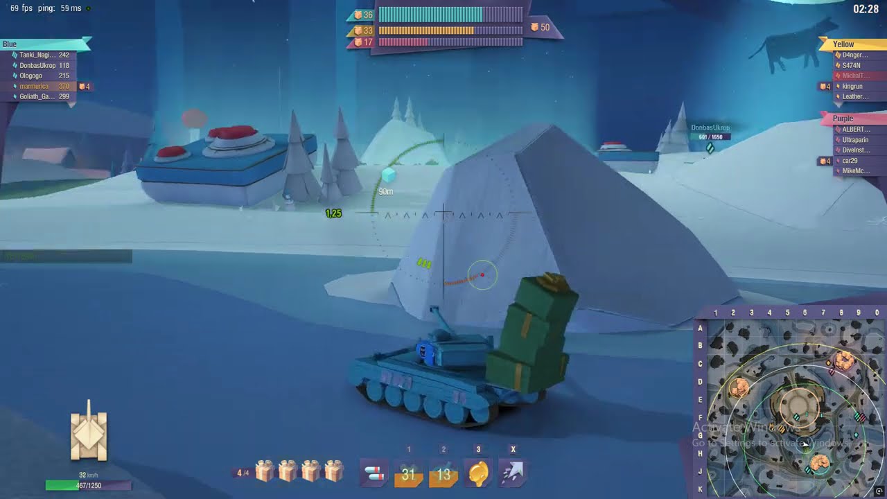 Winter Raid Carrier Top 1/3 (DRG WoT Gameplay) World of Tanks