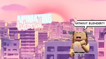 HOW TO MAKE a animated intro WITHOUT blender