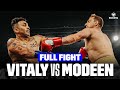 Vitaly vs modeen  full fight  misfits boxing