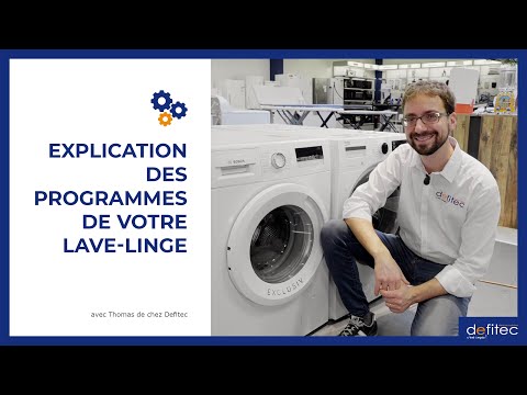 Vidéo: Excellente qualité du produit Bosch - Machine à laver de montage allemande