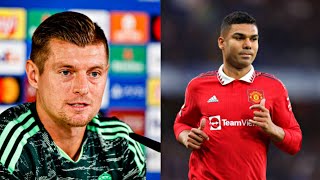Toni Kroos Explains why Real Madrid are missing Casemiro