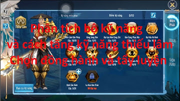 Tăng kỹ năng thiếu lâm + đồng hành, tẩy luyện | Sin RG