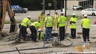 Water Main Break In West Mifflin Creates Traffic