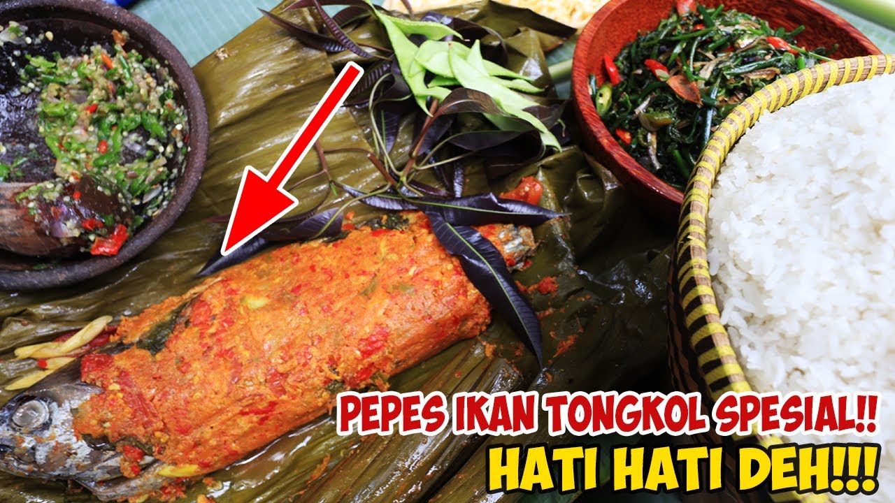 PEPES IKAN TONGKOL MENGGODA!! 
