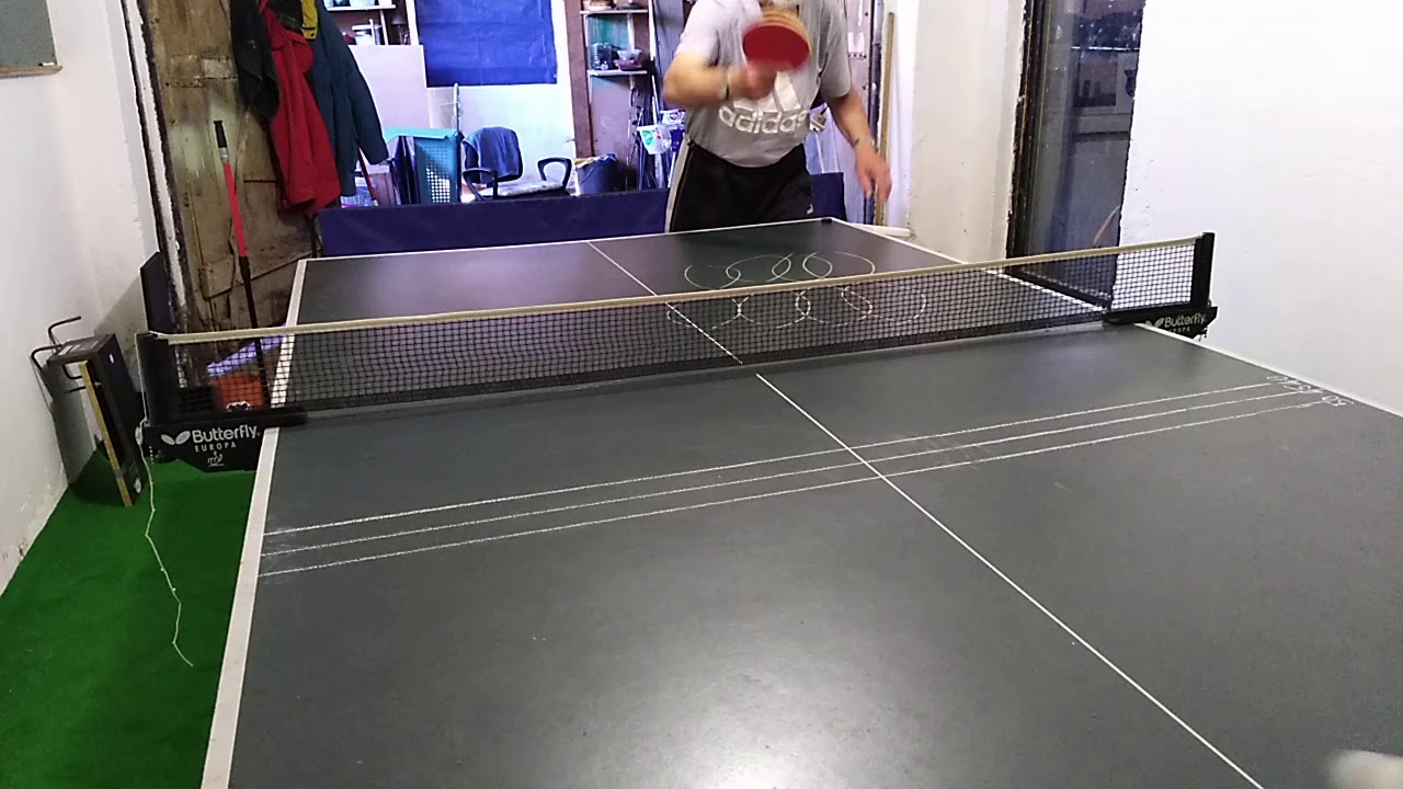 Garage table tennis school MPS 12 YouTube