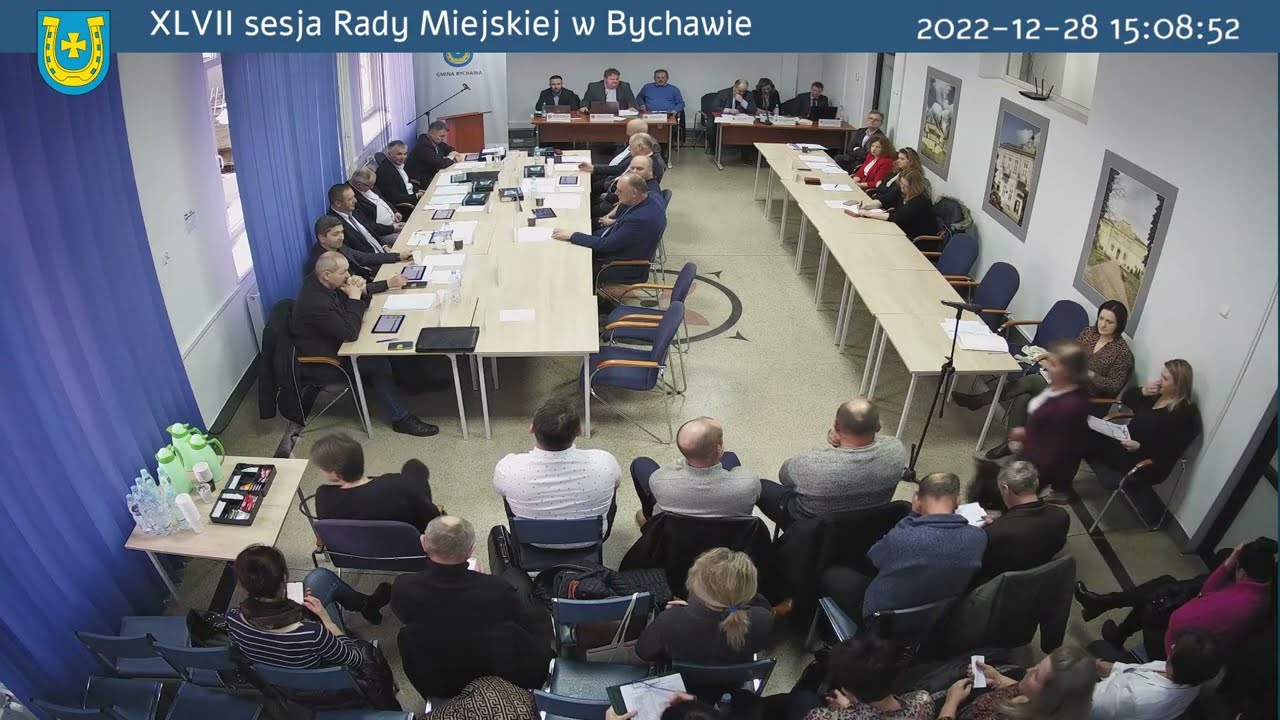 XLVII sesja Rady Miejskiej w Bychawie - na żywo | 2022-12-28