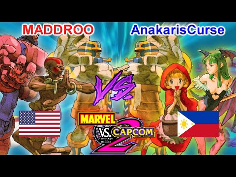 Marvel vs Capcom 2: New Age of Heroes - MADDROO vs AnakarisCurse