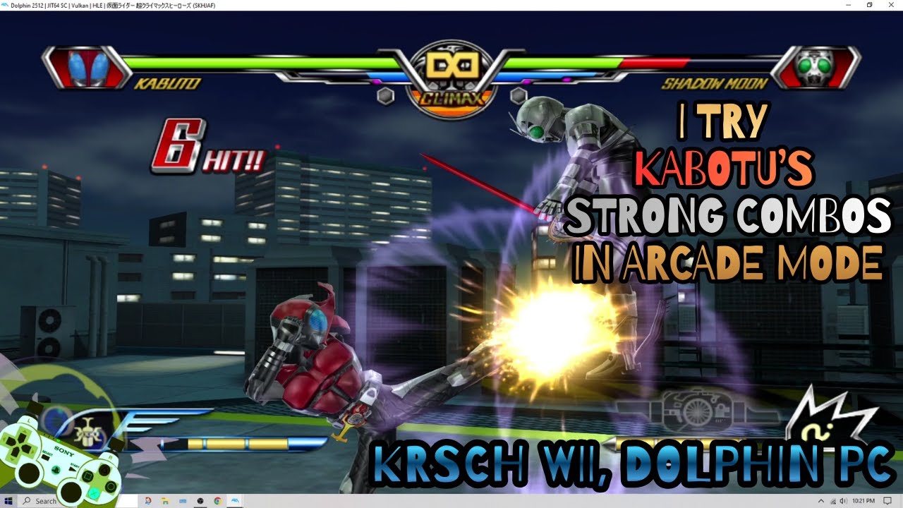 Kabuto Arcade Mode Hard, KRSCH WII, DOLPHIN PC