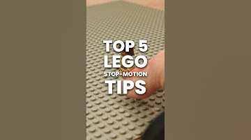 Top 5 LEGO Stop-Motion Tips Part 5 #animation #tutorial #shorts