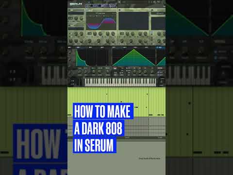 Quick Way To Make a Dark 808 in Serum | Splice