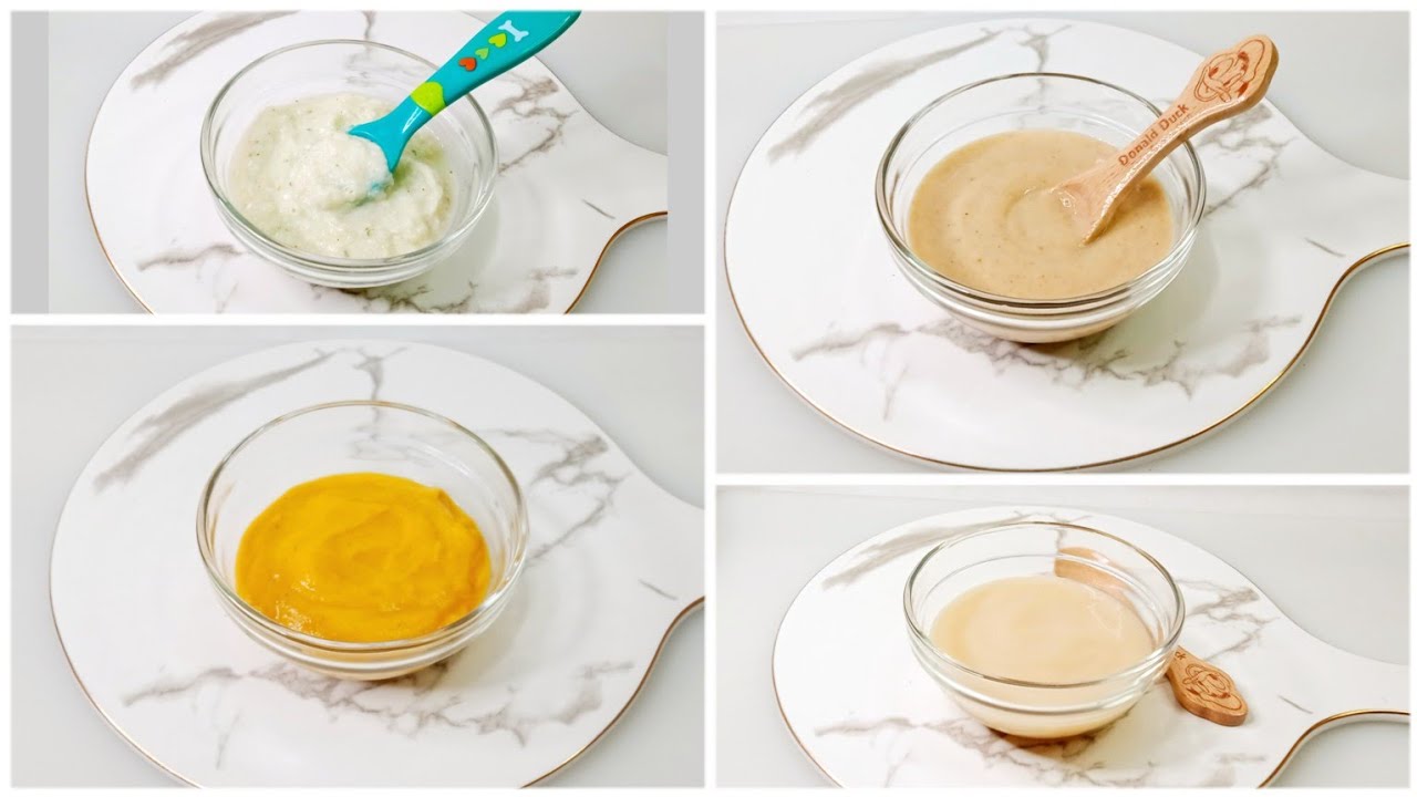 Легкий и вкусный завтрак для ребенка 6 месяцев.