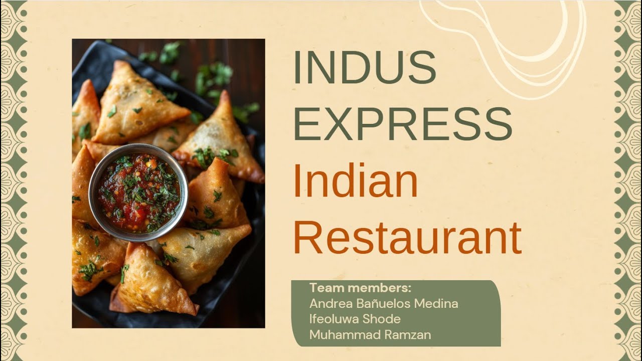 INDUS EXPRESS BUSINESS PLAN PRESENTATION