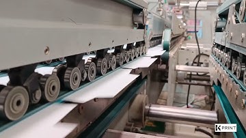 Folder gluer. DGM Technofold 800. Envelope #11