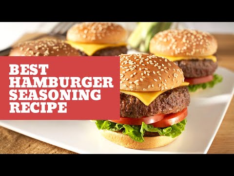 Restaurant Style Hamburger Seasoning