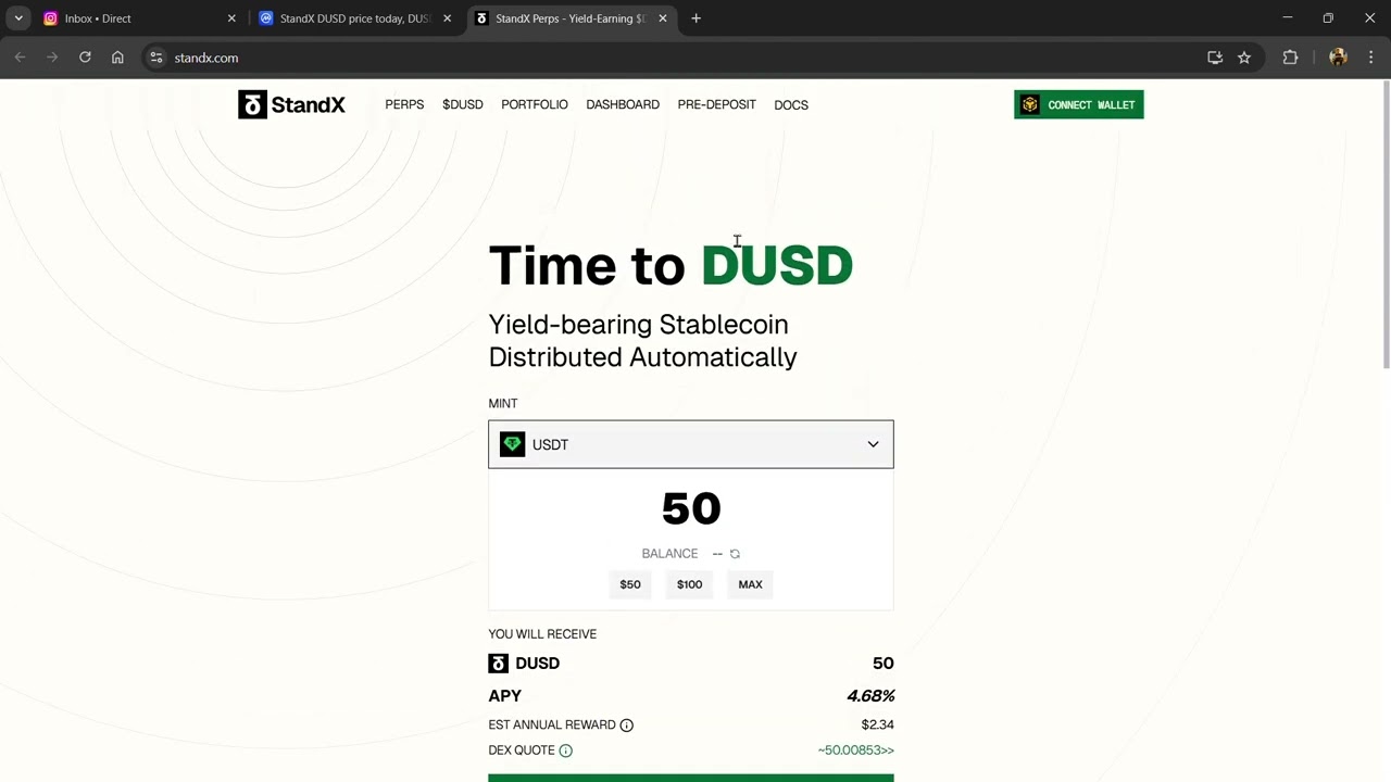 Что такое токен StandX DUSD ($DUSD) | Обзор токена $DUSD