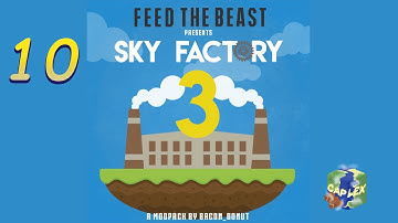 - 10 - Quick Grid Power Generation - Sky Factory 3  w/WolfRunner20