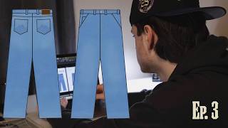 Building my Clothing Brand Ep. 3 | Tech Pack for my Cascade Denim
