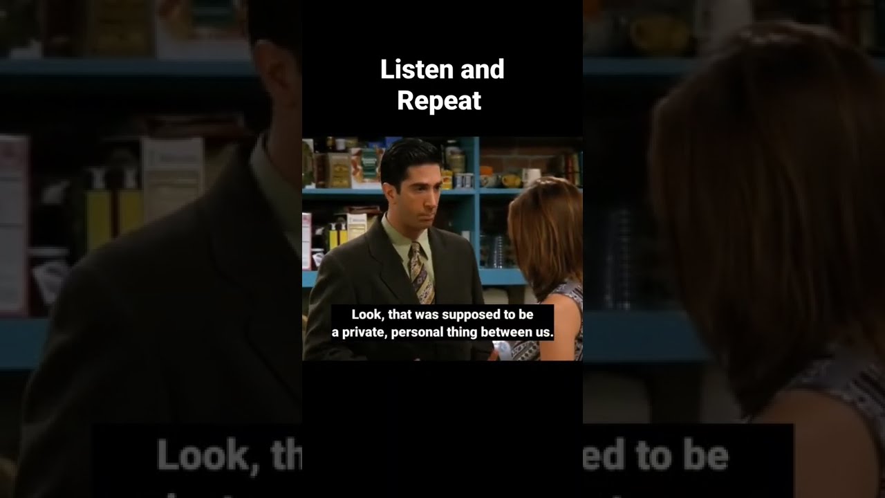 Learn English Conversation With Friends Series