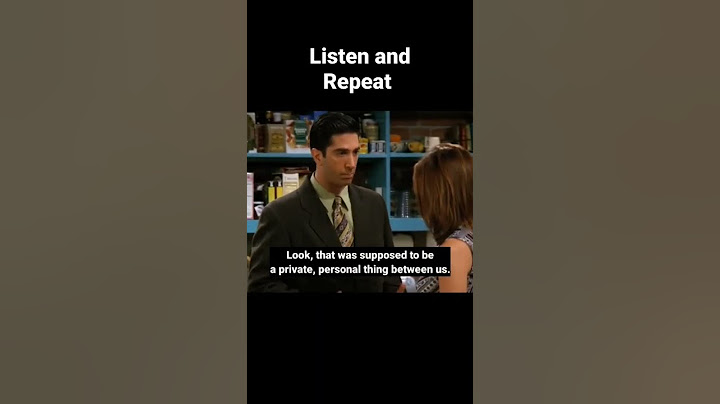 Learn English Conversation with Friends Series