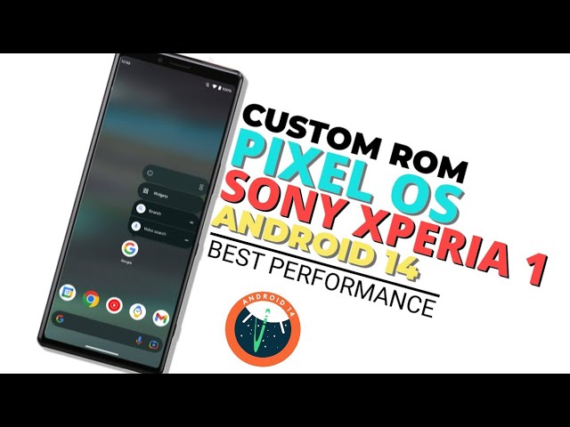 Update Baru! Update Sony Xperia 1 Ke Android 14 | Custom Rom Sony