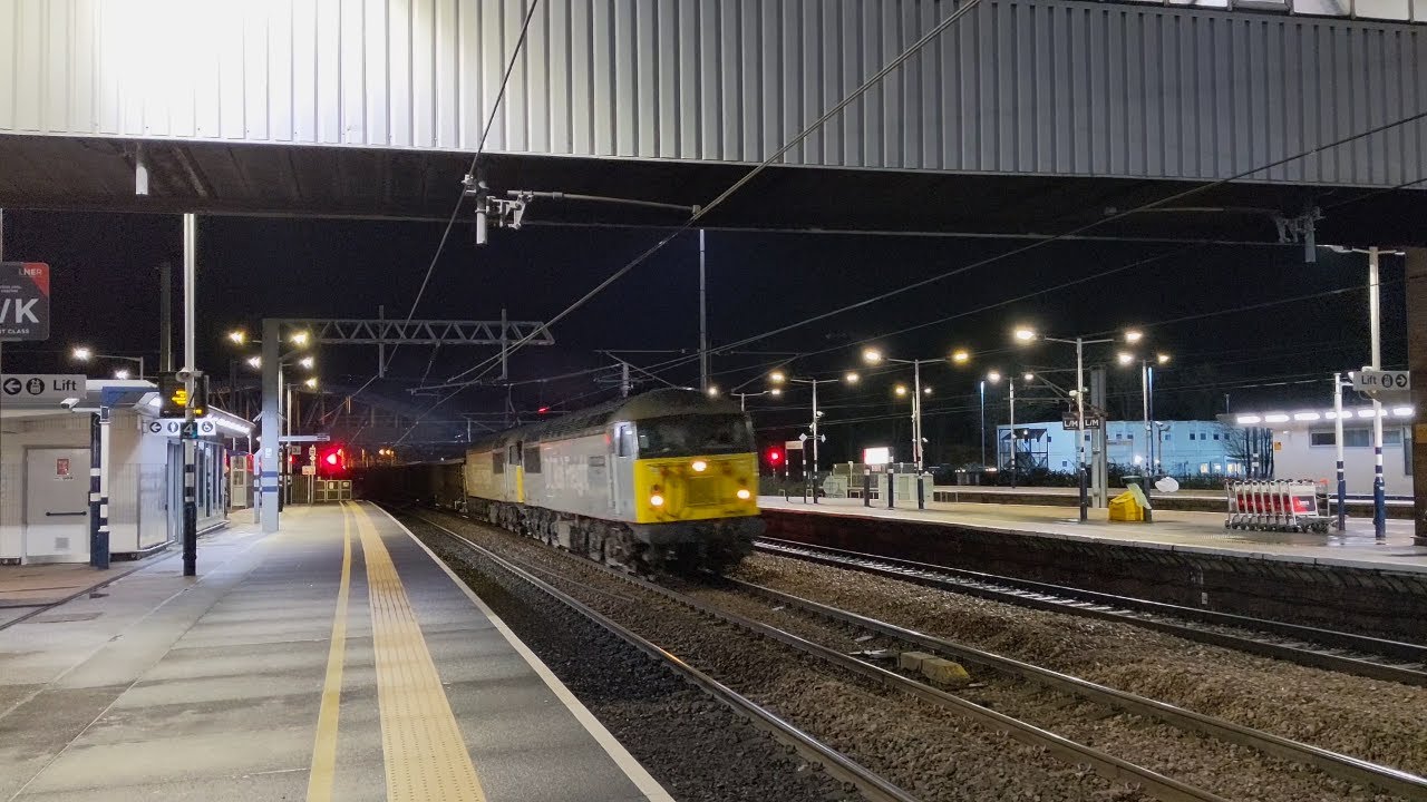 4K 56091 / 56103 disturb the peace at Peterborough, working 6Z41 - 16/12/19
