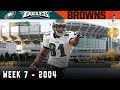 A Streak on the Line in the Land! (Eagles vs. Browns, 2004) | NFL Vault Highlights