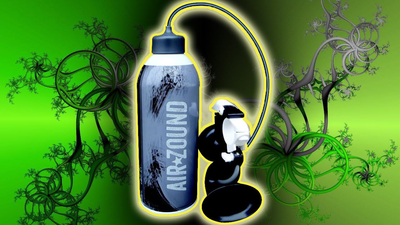 Пневмосигнал для велосипеда Bike Horn Air Zound (установка) - YouTube