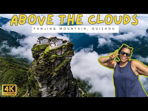 Foggy Climb at Fanjingshan ⛰️ Walking Tour + Drone Views | Guizhou, China