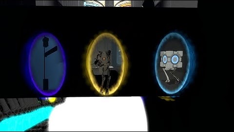 [ENG SUB] Tricks in Portal 2 co-op